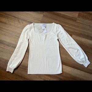 Carmen Marc Valvo Sweater small
